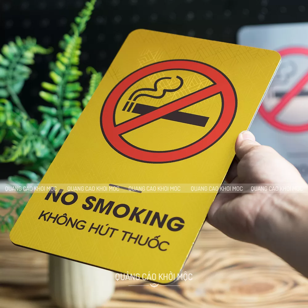 Bảng Cấm Hút Thuốc Bảng No Smoking Alu Gương In UV KMS-61 (7)