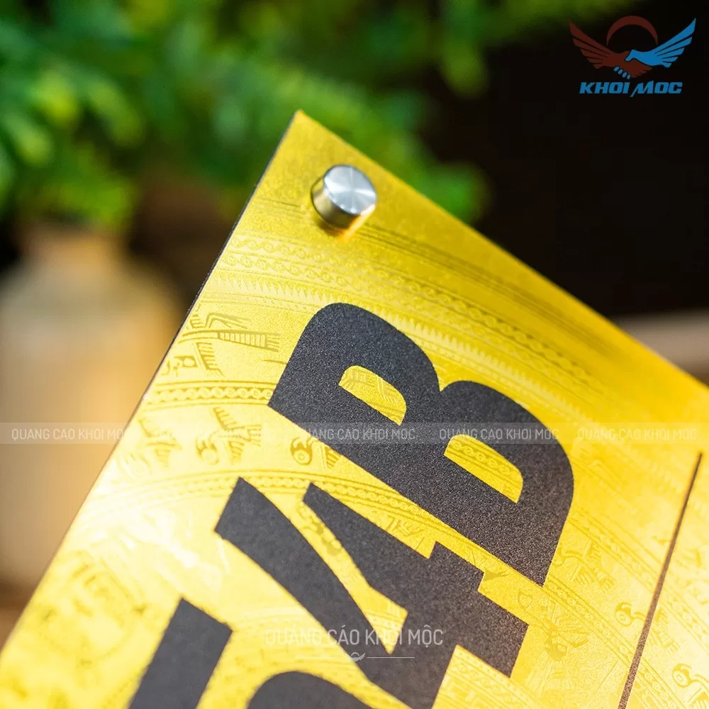 Bảng số nhà Alu in UV