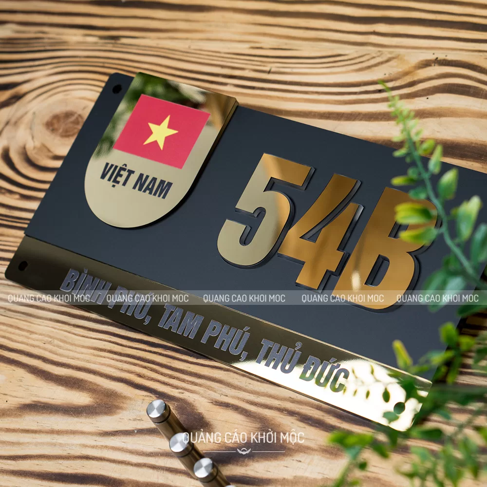 Bảng Số Nhà Cao Cấp Sang Trọng Bền Đẹp Vượt Thời Gian KMS-19 (8)